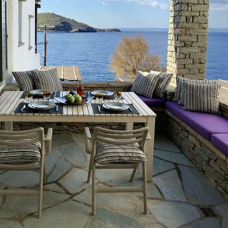 Aqua Blue, Only 100 Meters From The Beach Of Gialiskari Ioulis Bagian luar foto