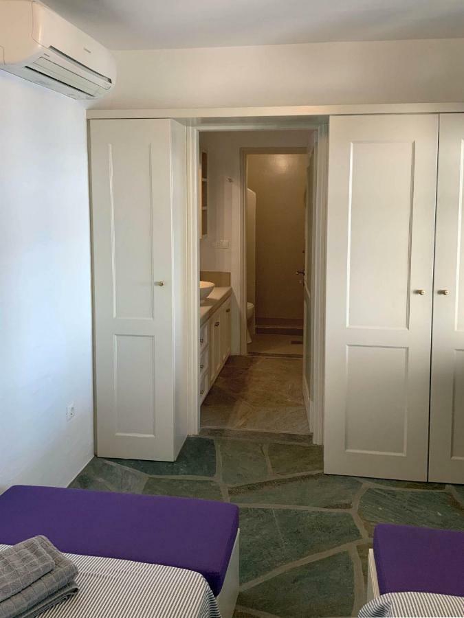 Aqua Blue, Only 100 Meters From The Beach Of Gialiskari Ioulis Bagian luar foto