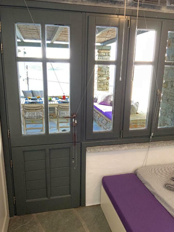 Aqua Blue, Only 100 Meters From The Beach Of Gialiskari Ioulis Bagian luar foto