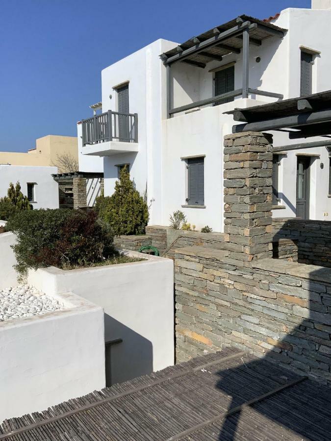 Aqua Blue, Only 100 Meters From The Beach Of Gialiskari Ioulis Bagian luar foto